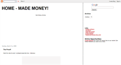 Desktop Screenshot of home-mademoney.blogspot.com