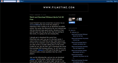 Desktop Screenshot of filmstime5.blogspot.com