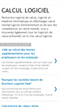Mobile Screenshot of calcul-logiciel.blogspot.com