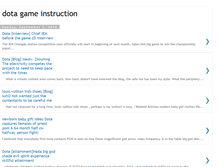 Tablet Screenshot of dota-instruction.blogspot.com