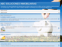Tablet Screenshot of abcsolucionesinmobiliarias.blogspot.com