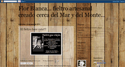 Desktop Screenshot of fieltro-en-flor.blogspot.com