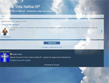 Tablet Screenshot of cristoevidaitatiba.blogspot.com