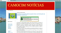 Desktop Screenshot of camocim-noticia.blogspot.com