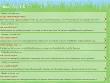Tablet Screenshot of goodfeetuk.blogspot.com