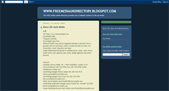 Desktop Screenshot of freemediaukdirectory.blogspot.com