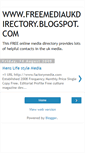 Mobile Screenshot of freemediaukdirectory.blogspot.com