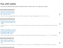 Tablet Screenshot of math-kali.blogspot.com