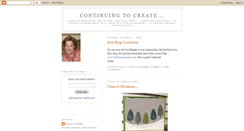 Desktop Screenshot of continuingtocreate.blogspot.com