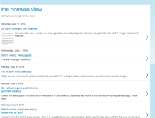 Tablet Screenshot of nonwooview.blogspot.com