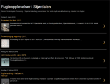 Tablet Screenshot of fugleristjordalen.blogspot.com