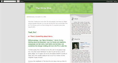 Desktop Screenshot of dicta-diva.blogspot.com