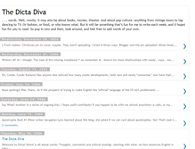 Tablet Screenshot of dicta-diva.blogspot.com