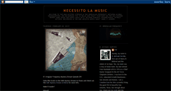 Desktop Screenshot of lamusic.blogspot.com