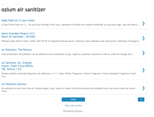 Tablet Screenshot of ozium-air-sanitizer.blogspot.com