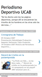 Mobile Screenshot of periodismodeportivoucab.blogspot.com