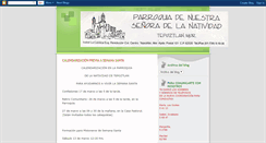 Desktop Screenshot of catequesistepoztlan.blogspot.com