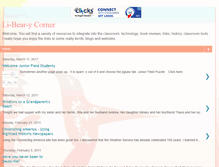 Tablet Screenshot of libearycorner.blogspot.com