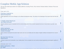 Tablet Screenshot of mobile-application-development.blogspot.com