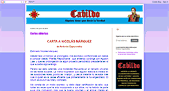 Desktop Screenshot of elblogdecabildo.blogspot.com