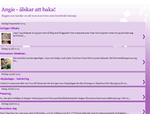 Tablet Screenshot of angiesbakning.blogspot.com