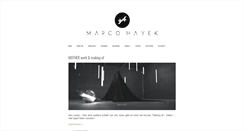 Desktop Screenshot of marcohayek.blogspot.com