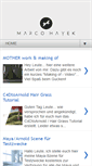 Mobile Screenshot of marcohayek.blogspot.com