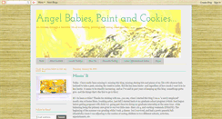 Desktop Screenshot of angelbabiespaintandcookies.blogspot.com