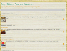 Tablet Screenshot of angelbabiespaintandcookies.blogspot.com