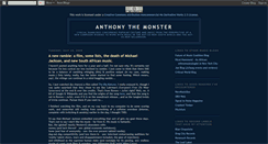 Desktop Screenshot of anthonythemonster.blogspot.com