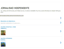 Tablet Screenshot of jornalismopelobrasil.blogspot.com