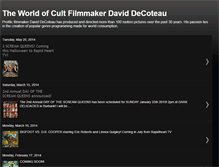 Tablet Screenshot of daviddecoteau.blogspot.com