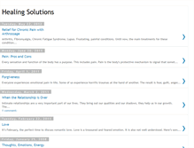 Tablet Screenshot of healingsolutions.blogspot.com