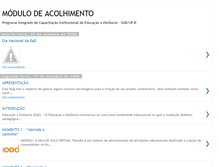 Tablet Screenshot of modulodeacolhimento.blogspot.com