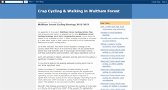 Desktop Screenshot of crapwalthamforest.blogspot.com