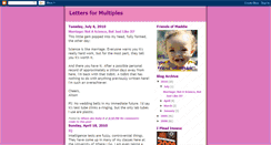 Desktop Screenshot of lettersformultiples.blogspot.com