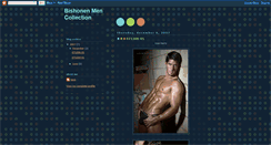 Desktop Screenshot of bishonenmen.blogspot.com