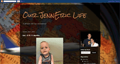 Desktop Screenshot of ourjennericlife.blogspot.com