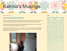 Tablet Screenshot of katrinasmusings.blogspot.com