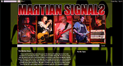 Desktop Screenshot of martiansignals.blogspot.com