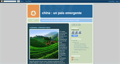 Desktop Screenshot of chinaemergente.blogspot.com