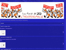 Tablet Screenshot of castoramaforceouvriere.blogspot.com