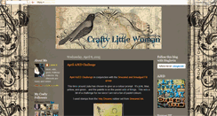 Desktop Screenshot of craftylittlewoman.blogspot.com