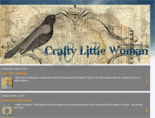 Tablet Screenshot of craftylittlewoman.blogspot.com