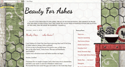 Desktop Screenshot of beautyforashes40.blogspot.com