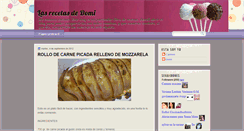 Desktop Screenshot of lasrecetasdedomi.blogspot.com