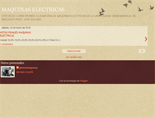 Tablet Screenshot of jbmaquinaselectricas.blogspot.com