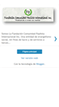 Mobile Screenshot of fundacionpaulista.blogspot.com