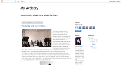 Desktop Screenshot of jvpartistry.blogspot.com