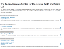 Tablet Screenshot of centerforprogressivefaithandworks.blogspot.com